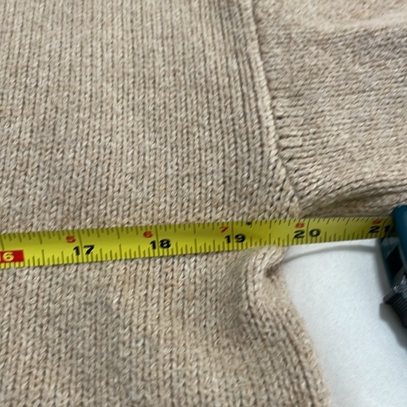 GAP KIDS| Mock Neck | HighLow | Cropped| Oatmeal | Balloon Sleeve | Size M (8-9) - Picture 6 of 13